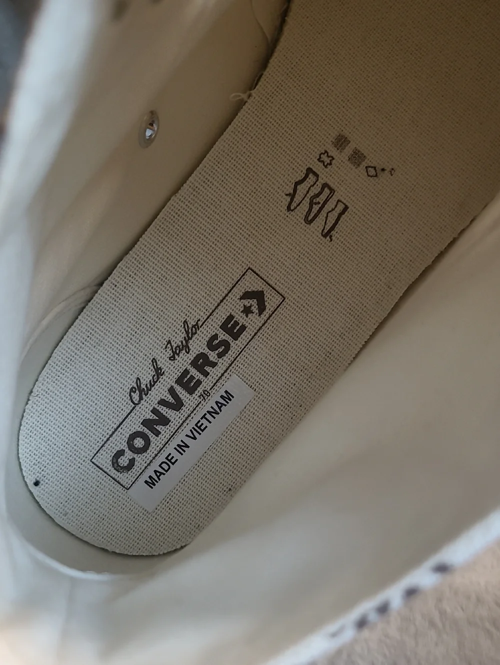 Converse Chuck 70 Leather Overlay Rare Mens 11.5 - Picture 4 of 8